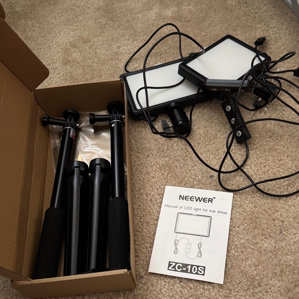 2pk LED Photography Light Panels - Picture 6 of 11